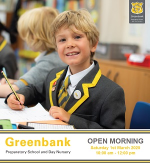 Greenbank Preparatory Open Morning 1 March 2025