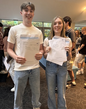 The Grange. A-level results