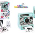 Box with Photo Creator Retro Instant Camera and all the items