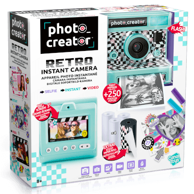 Photo Creator Retro Instant Camera Box