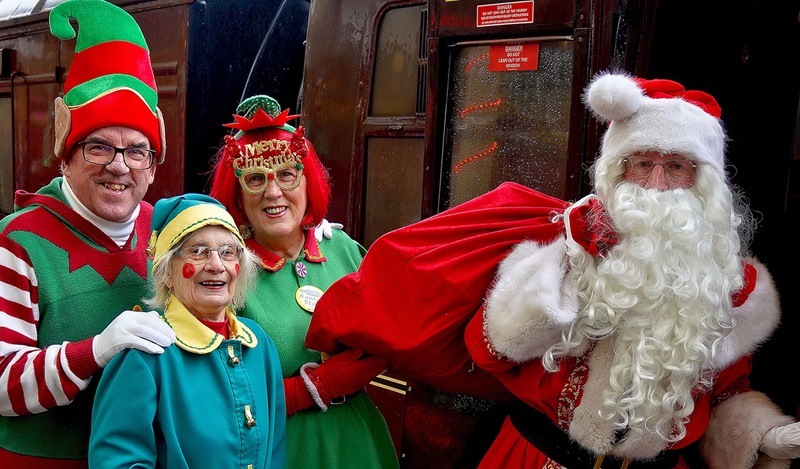 Santa for SEN kids at East Lancashire Railway