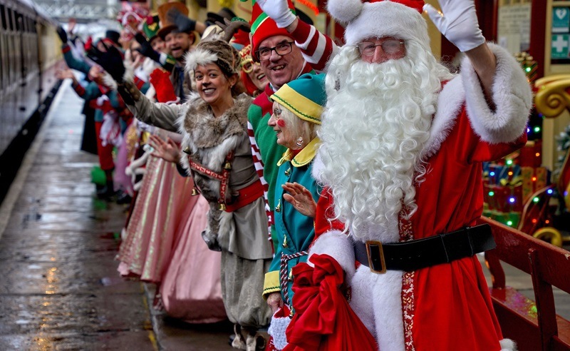 Santa is coming to the Bolton station at Eastlanc Railway