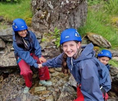 Bowdon Prep girls at Lake District trip