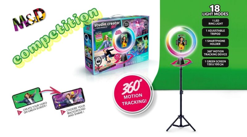 Mums&Dads magazine's competition prize - Canal Toys's Studio Creator 360 Video Maker Kit