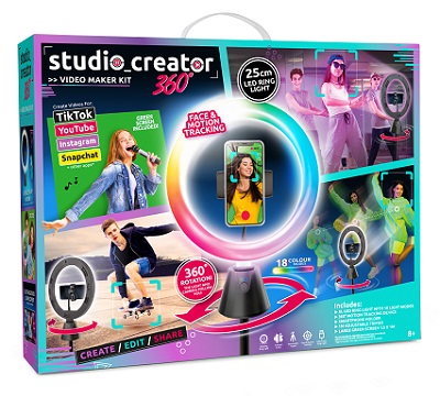 Studio Creator 360 Video Maker Kit, the box