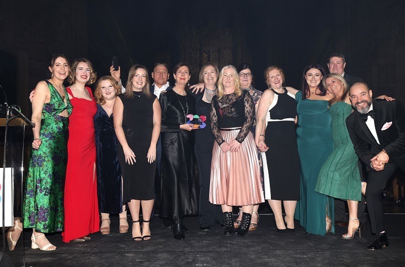 Team Eureka! celebrate their double win at the Liverpool City Region Tourism Awards 2024