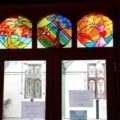 Stained-glass windows for Withington Baths