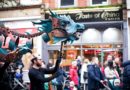 Brimstone The Dragon, the six-metre long Giant Dragon puppet