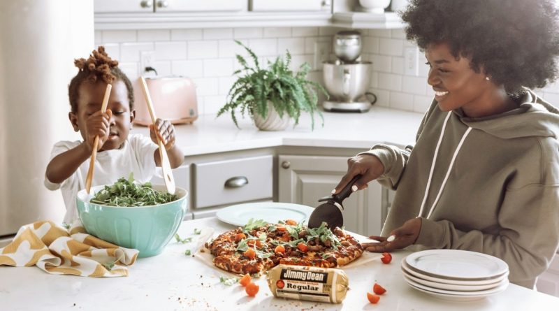 Mother and son cooking together | Photo by Jimmy Dean, unsplash