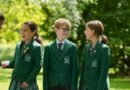 Grange School, Cheshire | Pupils chatting at the school grounds