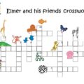 Crossword animals from Elmer's stories