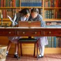 Manchester High School for Girls | Girls in the school library